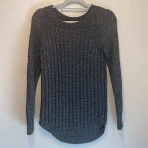 Calvin Klein jeans sweater knit cable chain mail look size small fits s/m womens